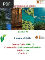 CHE110: Environmental Studies: Lecture #0