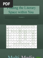 Finding The Literary Space Within You