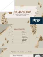 Lamp at Noon by Sinclair Ross