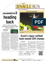 Students Heading Back: Scoot's Liquor Softball Team Named 2011 Champs