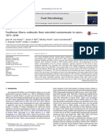 Spice-Associated Foodborne Illness Outbreaks 1973-2010