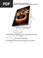 Download Roulette Winning Formula by Samrath Gupta SN63516456 doc pdf