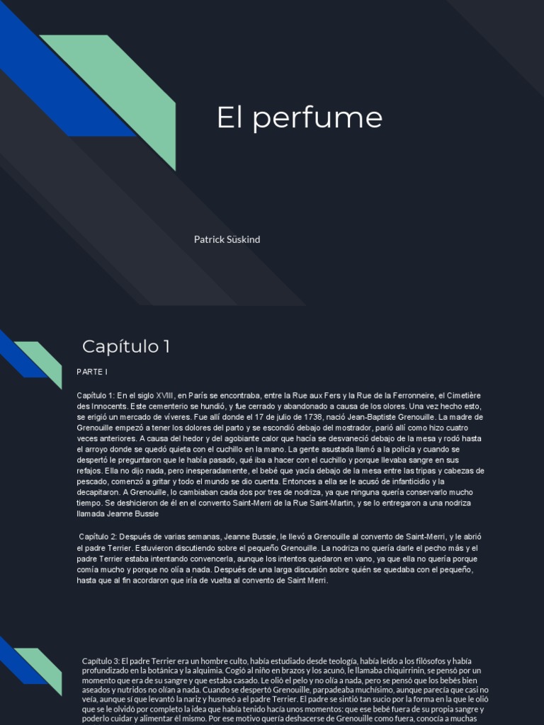 El Perfume | PDF | Perfume