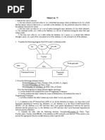 Subiect Examen Baze de Date