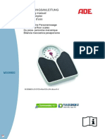 ADE M309800 User Manual-Multilingüe