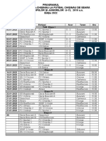 Programul Campionatului M.Chişinău La Fotbal Chișinău de Seară Rezervat Copiilor Şi Juniorilor U-13, 2010 A.N. Ediţia 2022