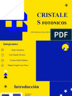 Cristales Fotonicos