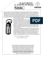 ACSM Athletes and Pesticides