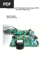 Implementation of A Streaming Camera Using An FPGA and CMOS Image Sensor