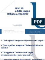 Corso Di Didattica Della Lingua Italiana A Stranieri: Raymond Siebetcheu