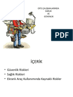 Ofis Çalışmalarında İş Sağlığı Ve İş Güvenliği