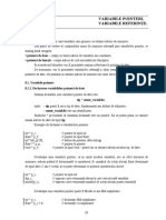 Laboratorul 8. Variabile Pointeri. Variabile Referinłe.: Introducere