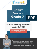 Ncert Solutions: Grade 7