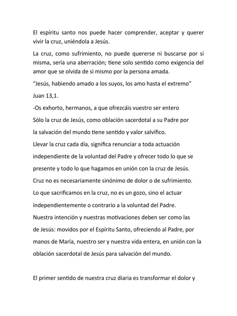 El Espíritu Santo Nos Puede Hacer Comprender | PDF | Jesús | Salvación
