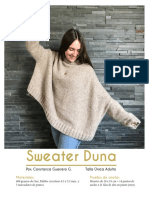 Sweater Duna Adulto