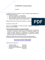 Requerimiento A Los Cursantes: MAPA CONCEPTUAL. Investigación Básica