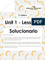 5° Básico - Lesson 1 - Solucionario