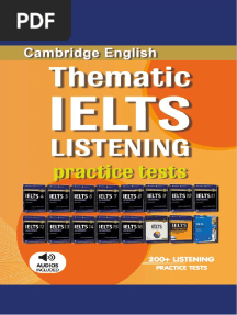 Thematik IELTS Listening Practice Tests-4
