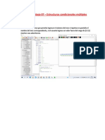 Tarea S09.s1.Separata de Trabajo 07 - Estructuras Condicionales Múltiples