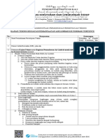 Kajian Teknis Kegiatan Pemanfaatan Air Limbah Ke Formasi Tertentu (Imbuhan Ke Formasi Tertentu)