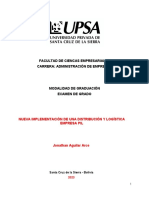 Facultad de Ciencas Empresariales Carrera: Administración de Empresas