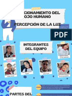 Funcionamiento Del Ojo Humano Percepción de La Luz: Logística 4ºA 10-03-2023 Equipo #4