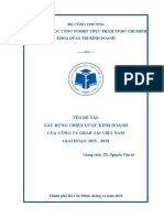 Bộ Công Thương Trường Đại Học Công Nghiệp Thực Phẩm Tp.Hồ Chí Minh Khoa Quản Trị Kinh Doanh