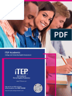 iTEP Academic: College and University English Assessment