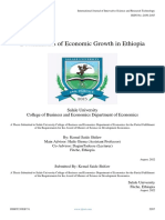 Determinants of Economic Growth in Ethiopia