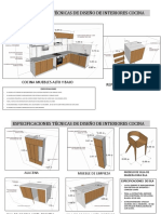 Especificaciones Tecnicas de Diseno de Interiores Cocina: Cocina Muebles Alto Y Bajo
