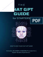 THE Chat GPT Guide