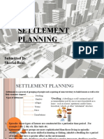 Settlement Planning
