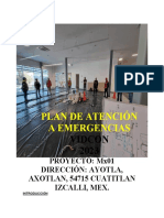 Plan de Atención A Emergencias