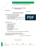 Especificação Dos Serviços: Proposta de Produção de Livro Independente Formato Impresso A Denise Guerra Prop.: 06022023