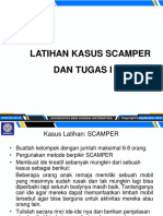 Latihan Kasus Scamper Dan Tugas I: Pertemuan 4