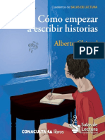 Alberto Chimal - Cómo empezar a escribir historias (Portada)