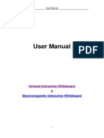 User Manual: Infrared Interactive Whiteboard