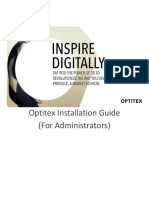 Optitex Installation Guide (For Administrators)