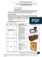 Contrato de Muebles de Melamina