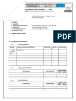 Plan Bimestral de Tutoría # . - 2020 TÍTULO