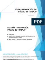 Gestion y Valoracion Del Puesto de Trabajo1