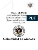Nuevos Enfoques de La Historia Reflexión Artículos Revista Ayer Isauro Jesús Rodríguez Reyes Curso 2022-23
