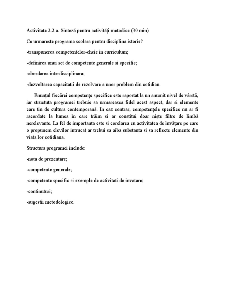 Activitate 2.2.a | PDF