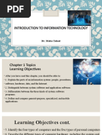 Introduction To Information Technology