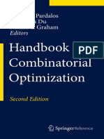 Handbook of Combinatorial Optimization: Panos M. Pardalos Ding-Zhu Du Ronald L. Graham
