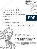 Teoria de Decisiones