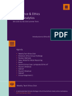 Governance & Ethics of Data Analytics: BIA 5200 OLA & OGA Summer Term
