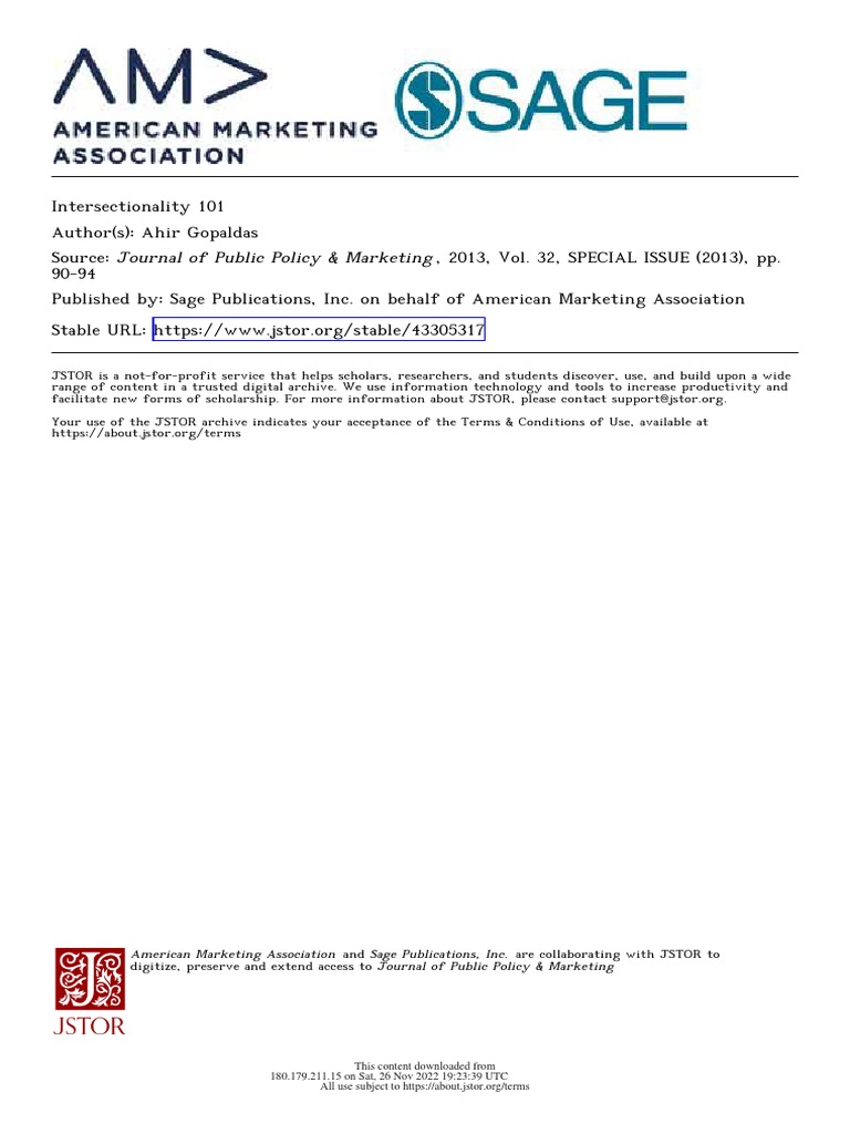 Ahir Gopaldas Intersectionality 101 Pdf