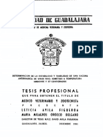 Estabilidad de Vacuna de Rabía Líquida y Liofilizada 1991