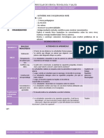 Educación Básica Alternativa - Ceba "Carlos Wiesse": Área Curricular de Ciencia Tecnología Y Salud